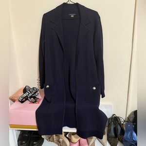 Tommy Hilfiger Blue Knit Cardigan